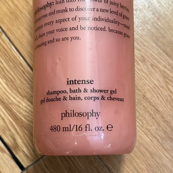 NEW Philosophy Amazing Grace Intense Shampoo, Bath and Shower Gel 480 ml - Picture 3 of 4